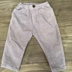 アプレレクール　パープルコーデュロイパンツ　90センチ