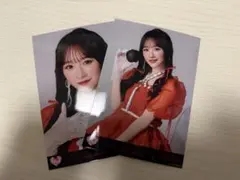 音嶋莉沙 劇薬中毒 直筆 LOVE イコラブ 音嶋莉沙 劇薬中毒 ラブソングに襲われる 直筆 2枚