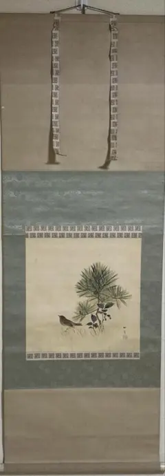 掛け軸　書と人　骨董品　古美術　レトロ　美術品 掛け軸 [百子嬉楽図] 中国 掛軸 昭和 レトロ インテリア 雑貨