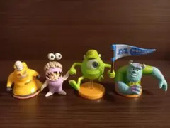 モンスターズインク　フィギュア4点セット
