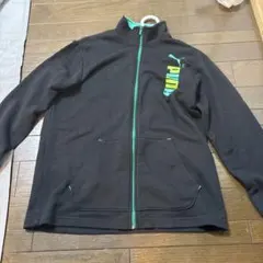 PUMA フルジップジャケット 黒