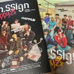 【開封済】n.ssign happy& &I &WE ２枚セット