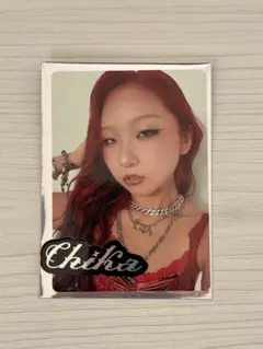 HANA トレカ　ランダムフォトカード・ステッカーセット　CHIKA チカ