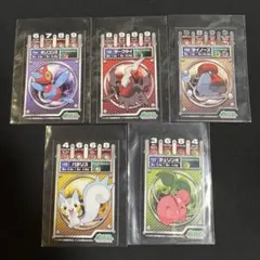 シール烈伝 ポケモン ダイヤモンドパール 技セット 49枚 まとめ売り