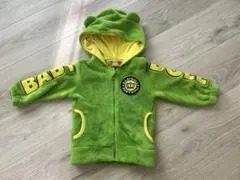 BABYDOLL フリースパーカー 緑色