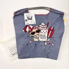 ☆新品☆国内購入 正規品 イエローレーベル 日焼けキティ デニム M