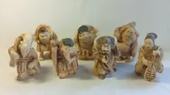 極上七福神　351g/高さ約7.5~14㎝　東Y8-0713☆2Fトヒサウ 極上七福神 351g/高さ約7.5~14㎝ 東Y8-0713☆2Fトヒサウ - メルカリ