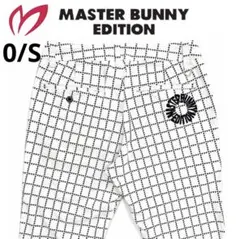 MASTER BUNNY マスターバニー ゴルフ パンツ S ホワイト チェックのサムネイル