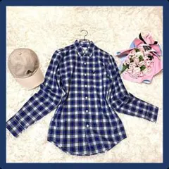 ★送料無料★試着のみ✨AMERICAN EAGLE　チェック柄 BDシャツ