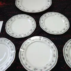 ノリタケ アイボリーチャイナ グリーレイ 皿6枚 パーティーセット