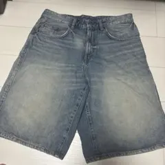 ZARA バギーショーツデニム　サイズ32のサムネイル