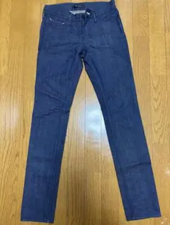 Johnbull スキニーデニムパンツ インディゴ　XS 綿100のサムネイル