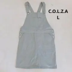 コルザ C.O.L.Z.A デニムサロペットスカート M-L カジュアルのサムネイル