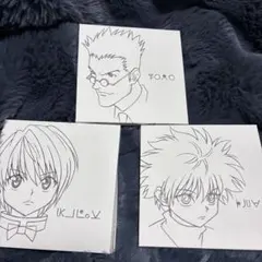HUNTER×HUNTER 1番くじ キャンバスボード キルアクラピカレオリオ