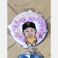 読売ジャイアンツ 甲斐拓也 缶バッジ、アクリルキーホルダー 2個セット