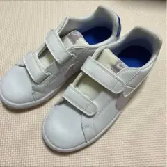 Nike ホワイト スニーカー ベルクロ　NIKEナイキスニーカー21.5センチ