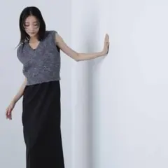 [即完売] NATURAL BEAUTY BASIC ニットベスト キャミワンピ