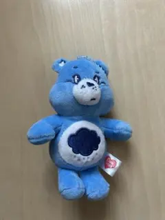 ケアベア　ぬいぐるみキーホルダー　グランピーベア　ガチャ