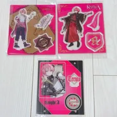【美品】 KnightA 騎士A てると 等身 アクリルスタンド 計3点