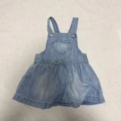 GAP ハートポケット デニム ジャンパースカートのサムネイル