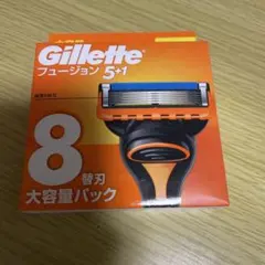純正品　ジレット フュージョン 5+1　替刃8個 　箱付のサムネイル