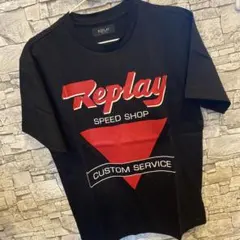 REPLAY Tシャツ M3051 ブラック Mサイズのサムネイル