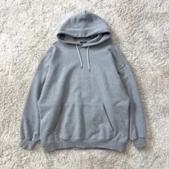 nautica ノーティカ　パーカー　プルオーバー　ロゴ刺繍　グレー　XL