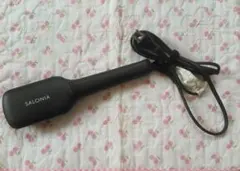 【最終価格】SALONIA ストレートヘアブラシアイロン ブラック