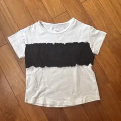CIAOPANIC TYPY フリルTシャツ ホワイト/ブラックのサムネイル