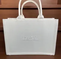 Darich ホワイト トートバッグ