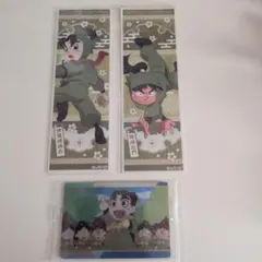 忍たま乱太郎 ウエハースの段 &ロングステッカー　三年生
