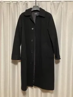 美品古着 00s フランス製 A.P.C. アーペーセー チェスターコート黒S