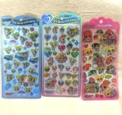 正規品★パワーパフガールズ うるちゅるPOPSEALシール 3点セット