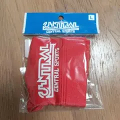 【新品未使用】CENTRAL SPORTS 水泳帽 レッド Lサイズ　袋破れあり