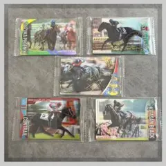 サラブレッドホースコレクション ツインウエハース第2R 5枚セット