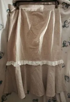 ★最終値下★ しまむらmaki スカート ベージュ 4L