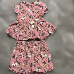 petit main 花柄セットアップ 110cmのサムネイル
