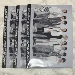 SnowMan SixTONESクリアファイル3枚セット