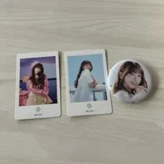 NiziU ミイヒ　フォトカード　缶バッチ