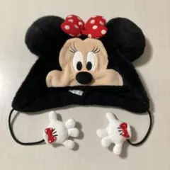 ミニーマウス ファーキャップ