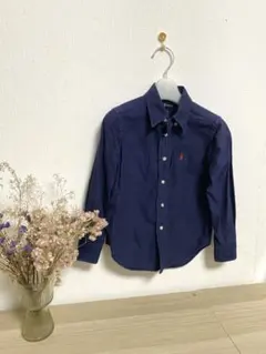 Ralph Lauren ラルフローレン シャツ 紺色 フォーマル 入学式