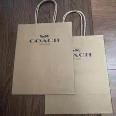 COACH 紙袋 2枚セット