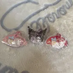 サンリオ　アクリルキーホルダー3個セット