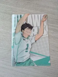 ハイキュー　ミニクリアファイル　青葉城西高校　及川徹