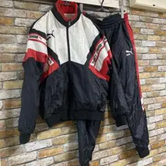 OLD PUMA ナイロンジャージ　セットアップ　ヒットユニオン製