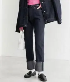 bonlecill ストレートデニム