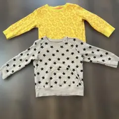 UNIQLO 90cm トレーナー　2枚おまとめ