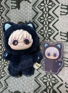 呪術廻戦 猫耳ぬいぐるみ CAT EAR PLUSHIE 五条悟 シークレット - メルカリ