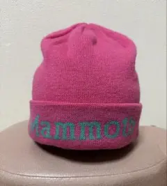 そぅ 様専用　Marmot マーモット ニット帽 ビーニー ピンク