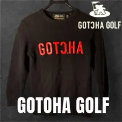 GOTCHA GOLF ニットシャツ ブラック